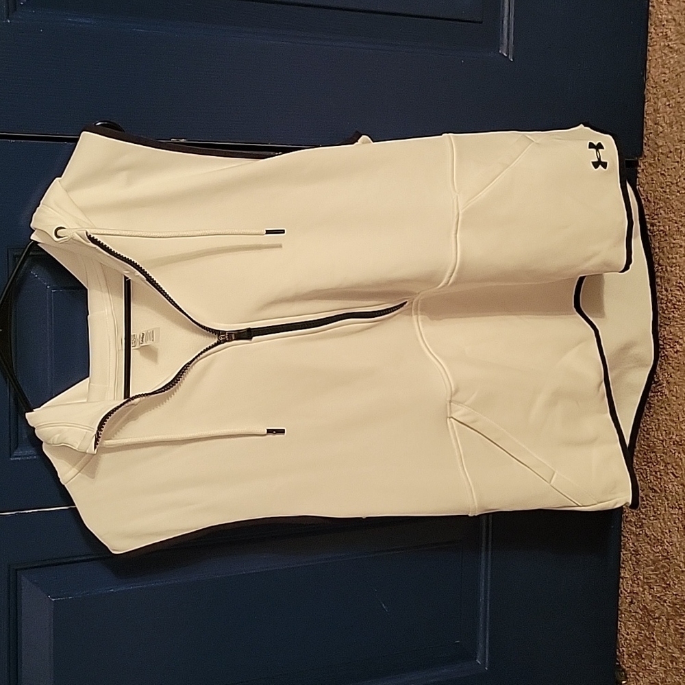 White athletic vest